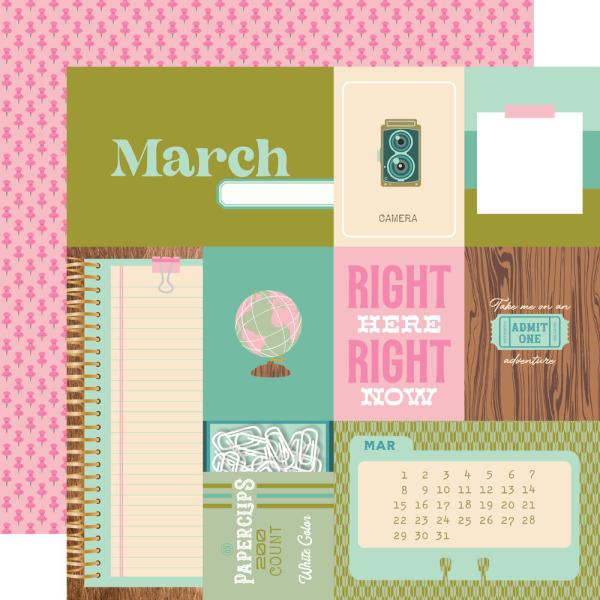 Simple Stories - Collections Kit "Noteworthy" 12 Bogen Designpapier