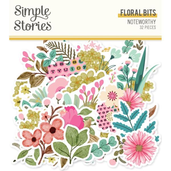 Simple Stories - Stanzteile "Noteworthy" Bits & Pieces 