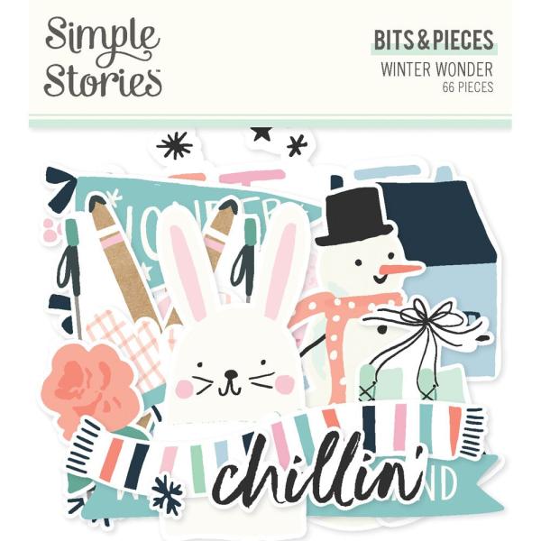 Simple Stories - Stanzteile "Winter Wonder" Bits & Pieces 