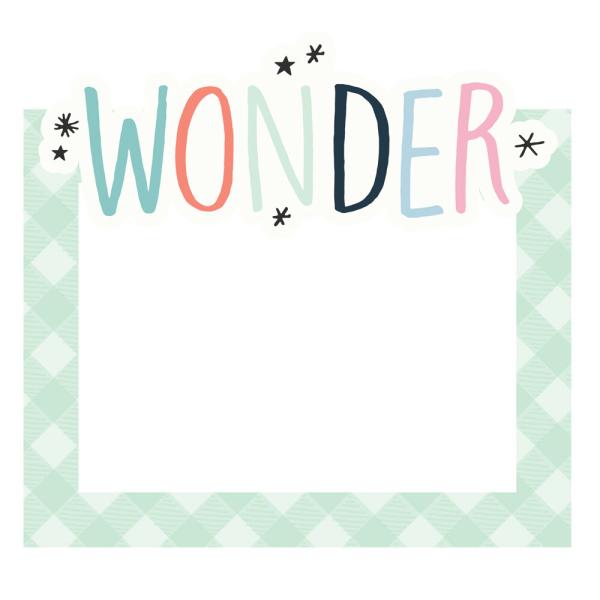 Simple Stories - Chipboard Frames "Winter Wonder" 