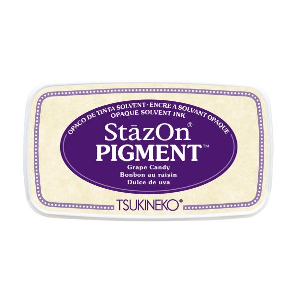 Tsukineko - StazOn Pigment Ink Pad "Grape candy" Permanet Stempelkissen