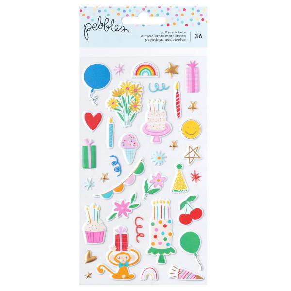 American Crafts - Aufkleber "All The Cake" Puffy Sticker