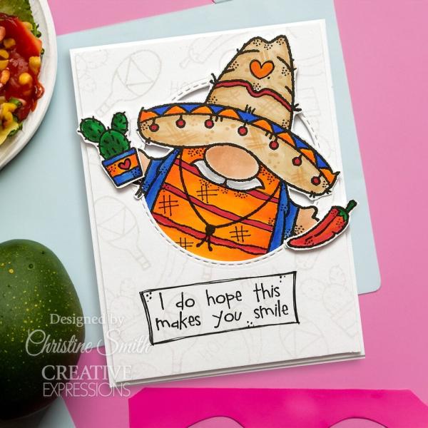 Woodware - Stempelset "Fiesta Time" Clear Stamps Design by Francoise Read