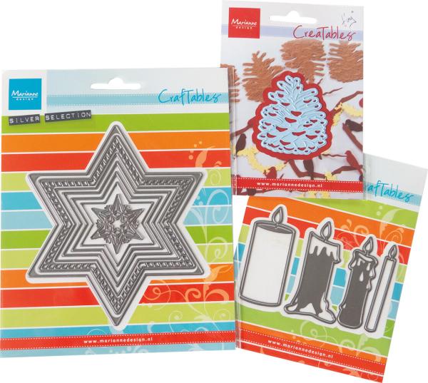 Marianne Design - Stanzschablone "Christmas Star Assorti Set" Dies