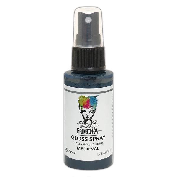 Ranger - Acrylfarbe "medieval" Media Gloss Spray 56ml by Dina Wakley