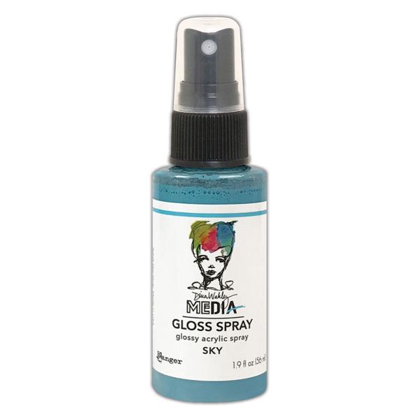 Ranger - Acrylfarbe "Sky" Media Gloss Spray 56ml by Dina Wakley