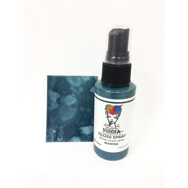 Ranger - Acrylfarbe "Marine" Media Gloss Spray 56ml by Dina Wakley