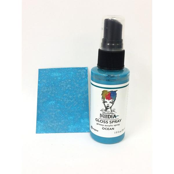 Ranger - Acrylfarbe "Ocean" Media Gloss Spray 56ml by Dina Wakley