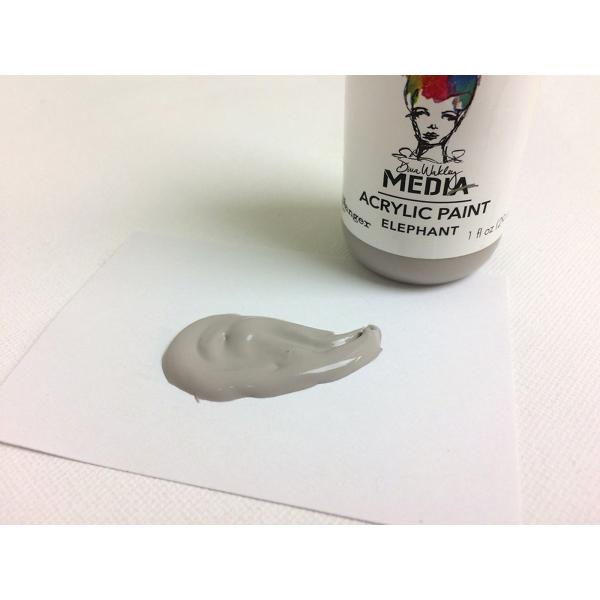 Ranger - Acrylfarbe "Elephant" Media Acrylic Paint 29ml by Dina Wakley