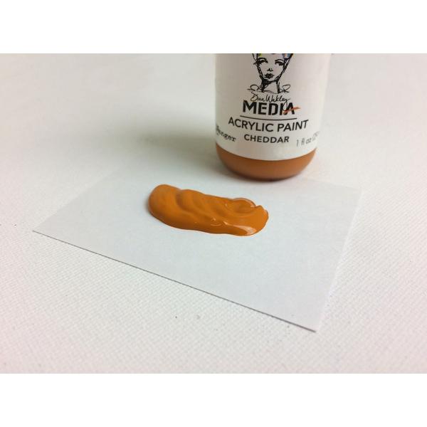 Ranger - Acrylfarbe "Cheddar" Media Acrylic Paint 29ml by Dina Wakley