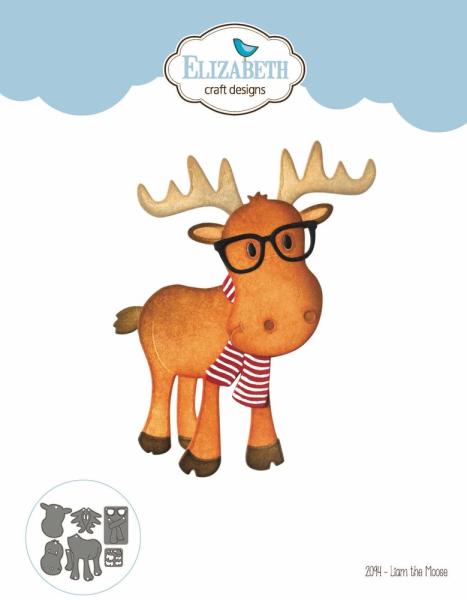 Elizabeth Craft Designs - Stanzschalone "Liam the Moose" Dies