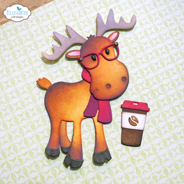 Elizabeth Craft Designs - Stanzschalone "Liam the Moose" Dies