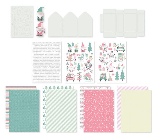 Dutch Doobadoo - Papier Kit "Dear Santa" Crafty Kit - 12 Bogen