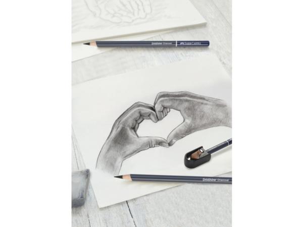 Faber Castell - Kohlestifte "Goldfaber Charcoal Sketch Set" 5 Stifte