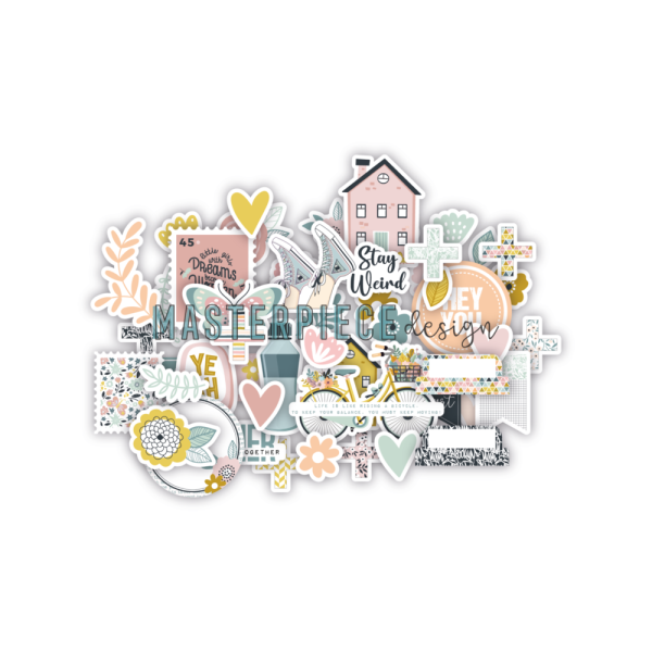 Masterpiece Design - Stanzteile "Fresh Things" Die Cuts Figures