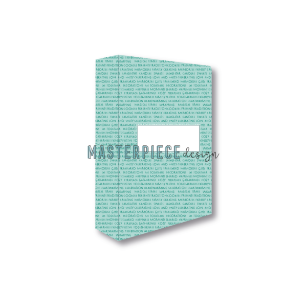 Masterpiece Design - Memory Planner Album 6x8 Inch "Cozy Moments Turquoise"