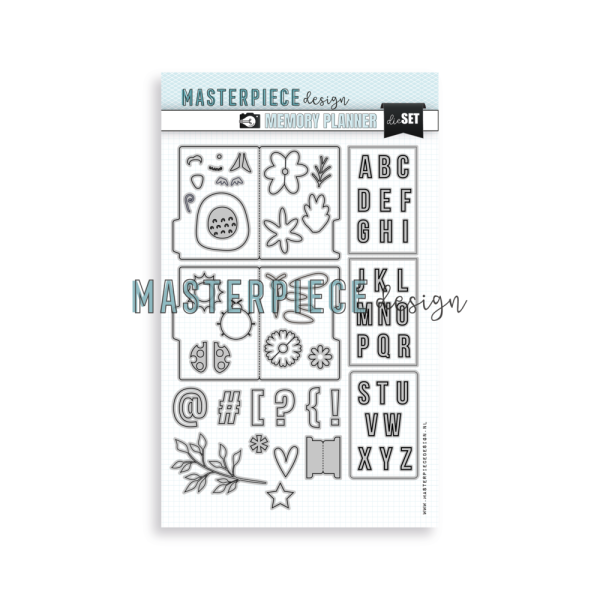 Masterpiece Design - Stanzschablone "File Folder Fun" Memory Planner Dies 