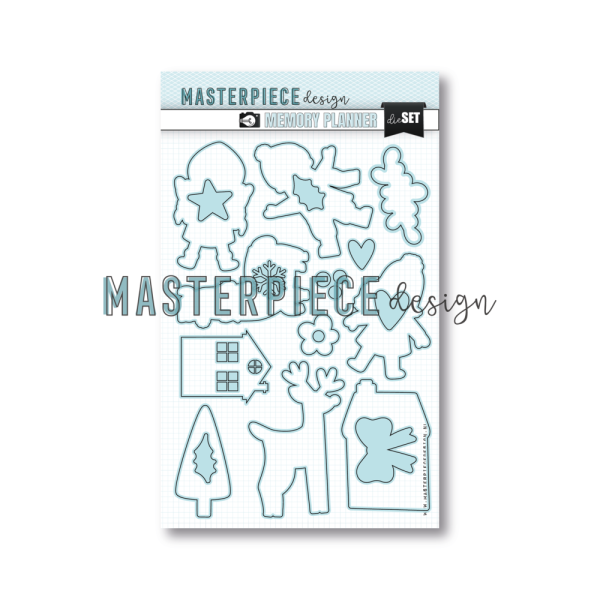 Masterpiece Design - Stanzschablone "Merry Memories" Memory Planner Dies 