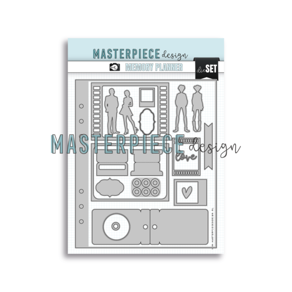 Masterpiece Design - Stanzschablone "Silhouette" Memory Planner Dies 