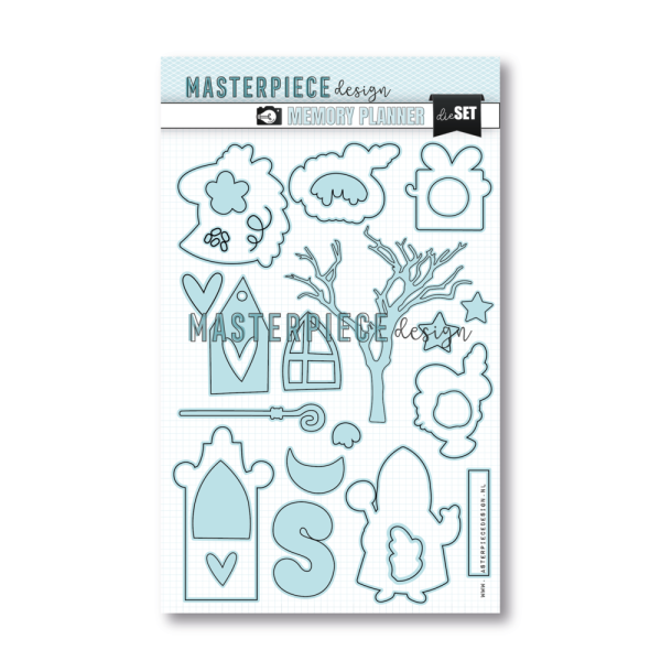 Masterpiece Design - Stanzschablone "Sint & Piet" Memory Planner Dies 