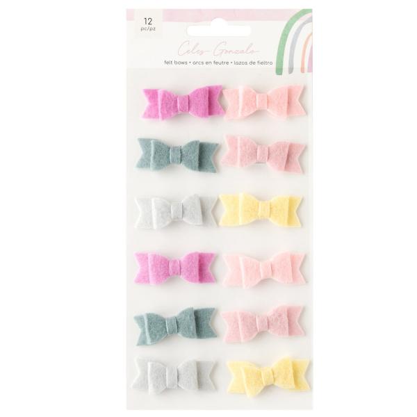 American Crafts - Schleifen "Felt Bows" Embellishments