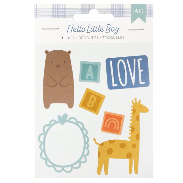 American Crafts - Stanzschablone "Hello Little Boy" Dies