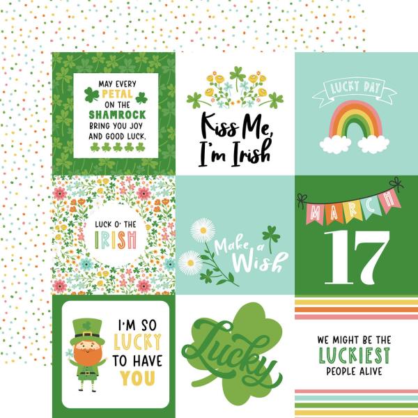 Echo Park - Designpapier "Happy St. Patrick's Day" Collection Kit 12x12 Inch - 12 Bogen