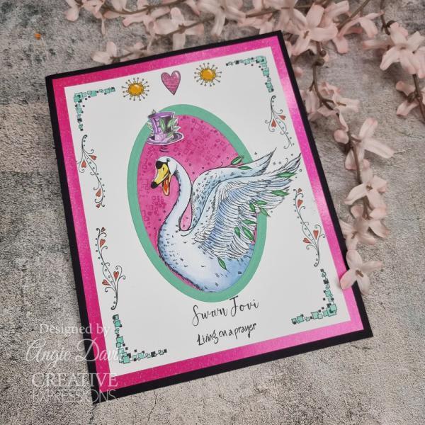 Pink Ink Designs - Stempelset "Swan Jovi" Clear Stamps