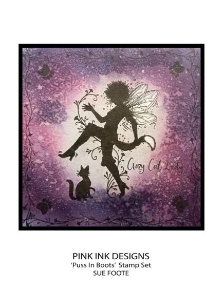 Pink Ink Designs - Stempelset "Puss In Boots" Clear Stamps