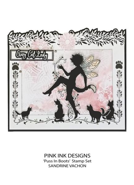 Pink Ink Designs - Stempelset "Puss In Boots" Clear Stamps