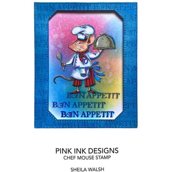 Pink Ink Designs - Stempelset "Chef Mouse" Clear Stamps