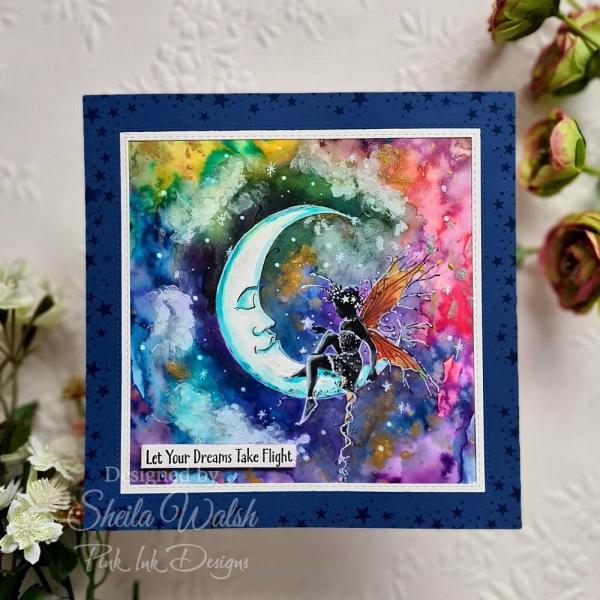 Pink Ink Designs - Stempelset "Moon Fairy" Clear Stamps