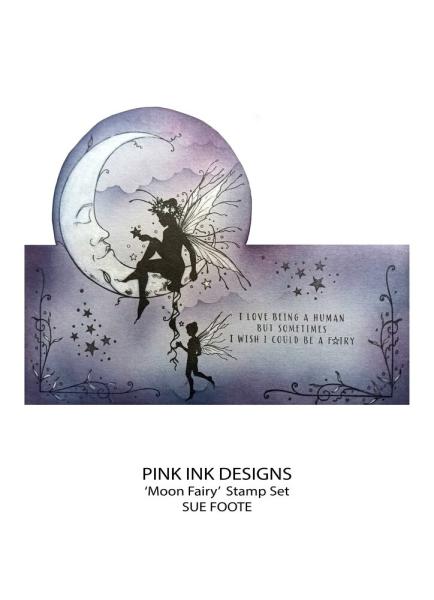 Pink Ink Designs - Stempelset "Moon Fairy" Clear Stamps