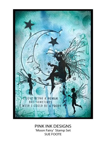 Pink Ink Designs - Stempelset "Moon Fairy" Clear Stamps