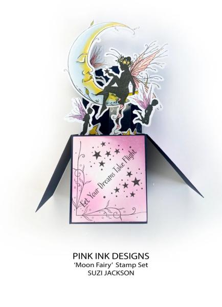 Pink Ink Designs - Stempelset "Moon Fairy" Clear Stamps