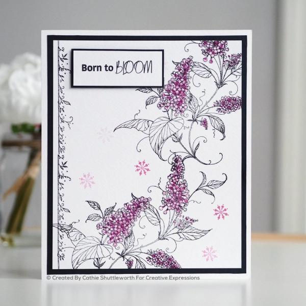 Pink Ink Designs - Stempelset "Luscious Lilac" Clear Stamps