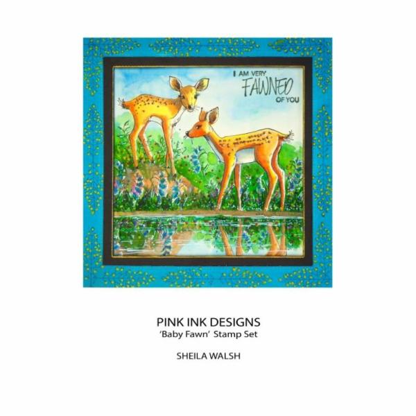 Pink Ink Designs - Stempelset "Fawn" Clear Stamps