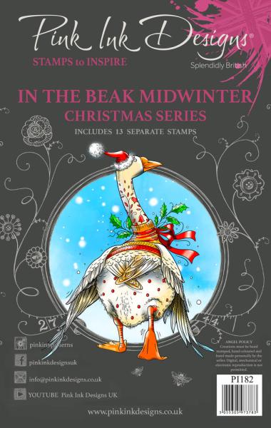 Pink Ink Designs - Stempelset "In The Beak Midwinter" Clear Stamps