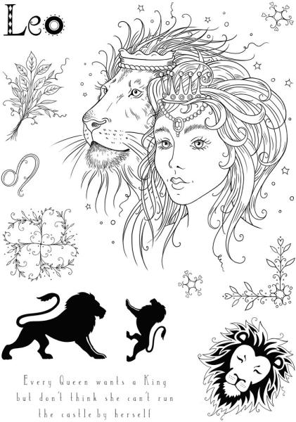 Pink Ink Designs - Stempelset "Leo "The Bold One" Clear Stamps