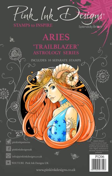 Pink Ink Designs - Stempelset "Aries "Trailblazer" Clear Stamps