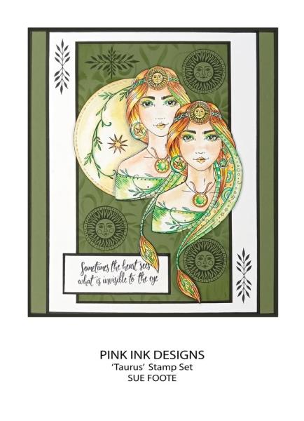 Pink Ink Designs - Stempelset "Taurus "Secret Romantic" Clear Stamps