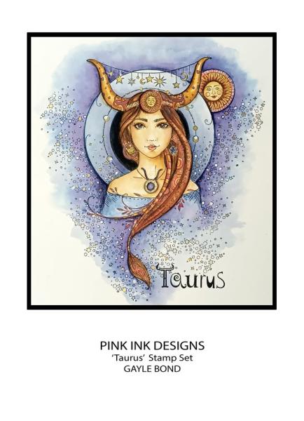 Pink Ink Designs - Stempelset "Taurus "Secret Romantic" Clear Stamps