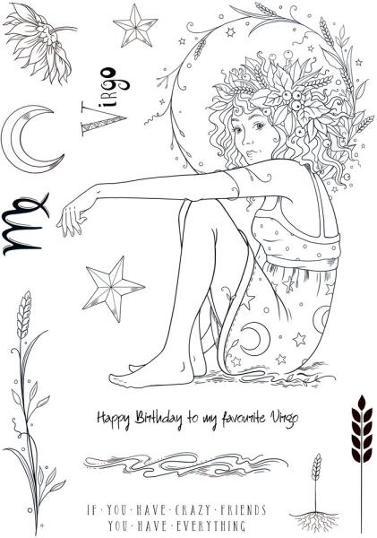 Pink Ink Designs - Stempelset "Virgo "Kindness" Clear Stamps