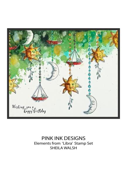 Pink Ink Designs - Stempelset "Libra "The Intellectual" Clear Stamps