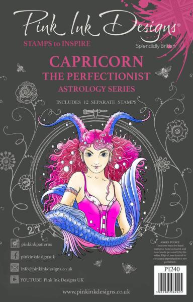 Pink Ink Designs - Stempelset "Capricorn "The Perfectionist" Clear Stamps