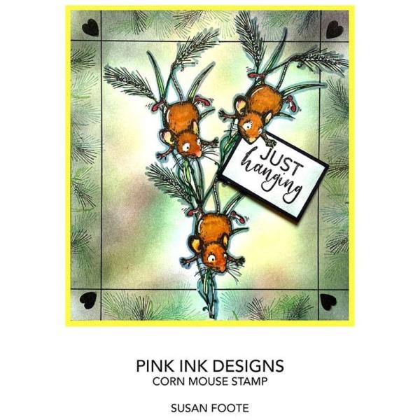 Pink Ink Designs - Stempelset "Corn Mouse" Clear Stamps