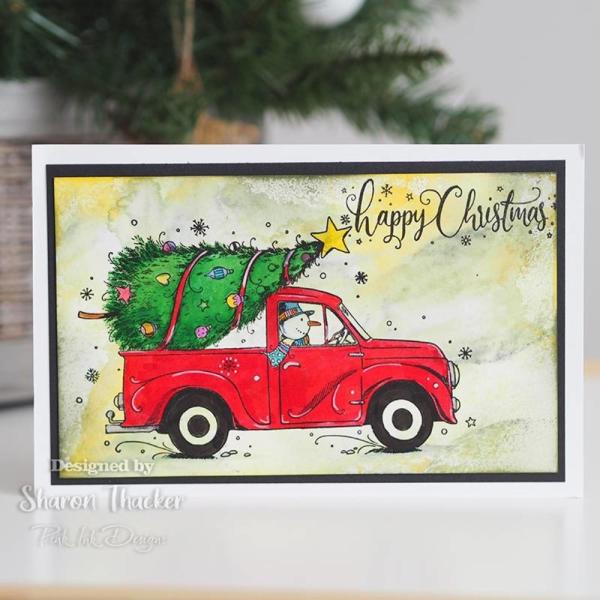 Pink Ink Designs - Stempelset "Happy Ho Ho Ho" Clear Stamps