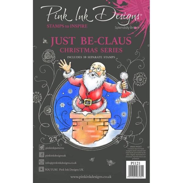 Pink Ink Designs - Stempelset "Just Be-claus" Clear Stamps