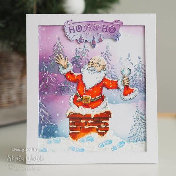 Pink Ink Designs - Stempelset "Just Be-claus" Clear Stamps