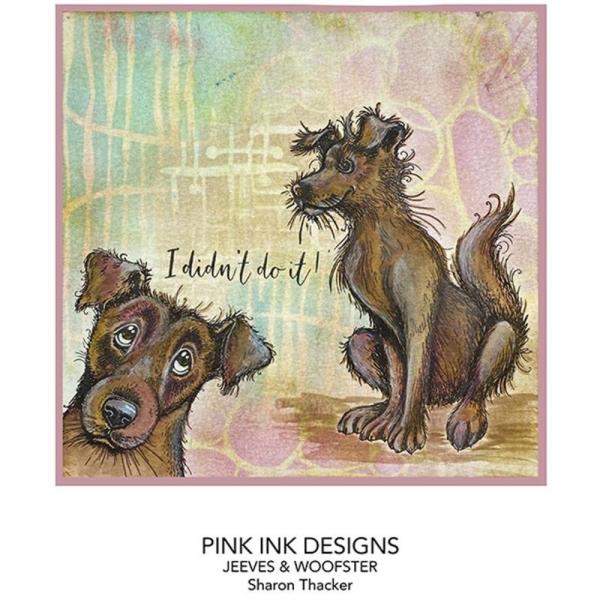 Pink Ink Designs - Stempelset "Jeeves & Woofster" Clear Stamps